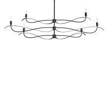 Hubbardton Forge - Canada 136352-SKT-MULT-10 - Willow 6-Light Large Chandelier