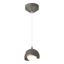 Hubbardton Forge - Canada 161183-SKT-STND-07-05-GG0711 - Brooklyn Double Shade Low Voltage Mini Pendant