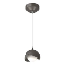 Hubbardton Forge - Canada 161183-SKT-STND-14-20-GG0711 - Brooklyn Double Shade Low Voltage Mini Pendant