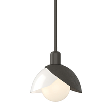 Hubbardton Forge - Canada 181184-SKT-MULT-07-BB0757 - Brooklyn Double Shade Art Glass Mini Pendant