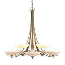 Hubbardton Forge - Canada 191248-SKT-86-GG0123 - Aegis 10 Arm Chandelier