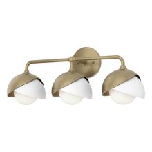 Hubbardton Forge - Canada 201375-SKT-84-02-GG0711 - Brooklyn 3-Light Double Shade Bath Sconce