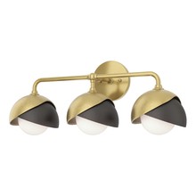 Hubbardton Forge - Canada 201375-SKT-86-14-GG0711 - Brooklyn 3-Light Double Shade Bath Sconce