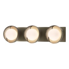 Hubbardton Forge - Canada 201378-SKT-84-85-GG0711 - Brooklyn 3-Light Straight Double Shade Bath Sconce