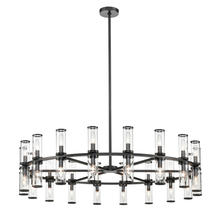 Alora Lighting CH309036UBCG - Revolve Clear Glass/Urban Bronze 36 Lights Chandeliers