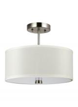 Visual Comfort & Co. Studio Collection 77262-962 - Dayna Shade Pendants Two Light Flush / Semi-Flush Convertible