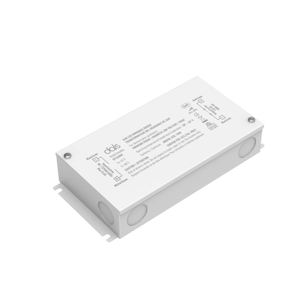 36W 12V DC Dimmable LED Hardwire driver