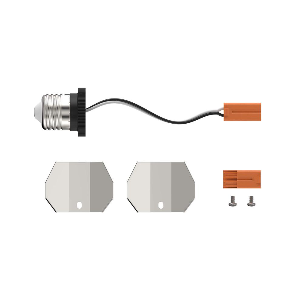 4" can kit for RTJB4 - clips and E26 socket