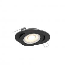 Dals FGM6-CC-BK - 4 Inch Flat Recessed LED Gimbal Light