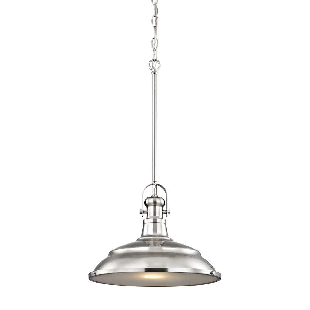 Thomas - Blakesley 14'' Wide 1-Light Pendant - Brushed Nickel