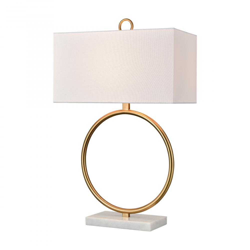 Murphy 30'' High 1-Light Table Lamp - Aged Brass