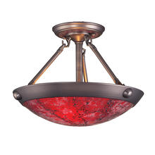 ELK Home 535-2AP-RGC - SEMI FLUSH MOUNT