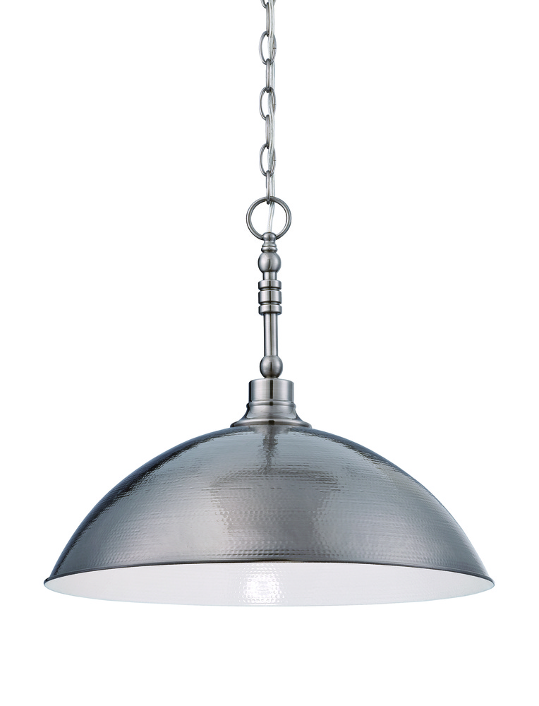 Timarron 1 Light Large Pendant in Antique Nickel