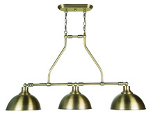 Craftmade 35973-LB - Timarron 3 Light Island in Legacy Brass