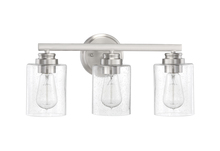 Craftmade 50503-BNK - Bolden 3 Light Vanity in Brushed Polished Nickel