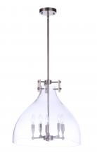 Craftmade 55895-SB - Chardonnay 5 Light Pendant in Satin Brass