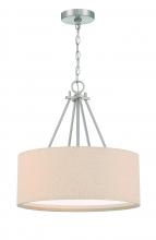 Craftmade 56593-BNK - Duke 3 Light 18" Pendant in Brushed Polished Nickel