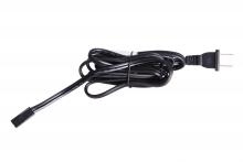 Craftmade CPK11-PG6-BLK - 6'  Under Cabinet Puck Cord and Plug in Black