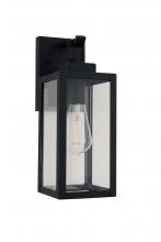 Craftmade ZA6804-TB - Marin 1 Light 13.75" Outdoor Lantern in Textured Black