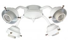 Craftmade F400-W-LED - Universal 4 Light Fitter in White