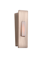 Craftmade PB5006-BNK - Surface Mount LED Lighted Push Button, Wedged in Brushed Polished Nickel