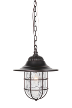 Craftmade Z5821-OBG - Fairmont 1 Light Outdoor Pendant in Oiled Bronze Gilded