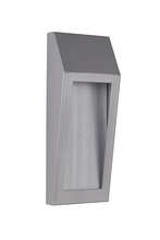 Craftmade Z9302-BAO-LED - Wedge 1 Light Small LED Outdoor Pocket Sconce in Brushed Aluminum